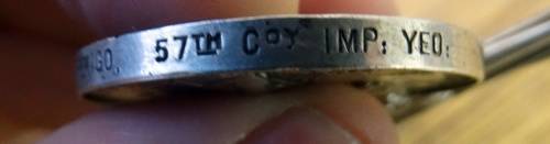 QSA JH Perigo OFS and Cape Bar 57th imp yeo