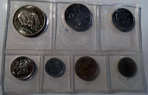 South African 1985 Unc Set