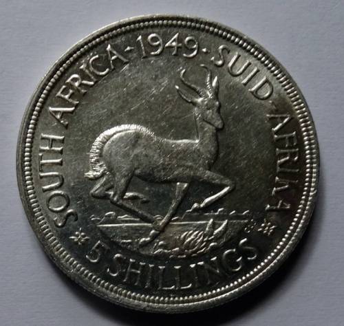 Impaired 1949 Proof South African Crown