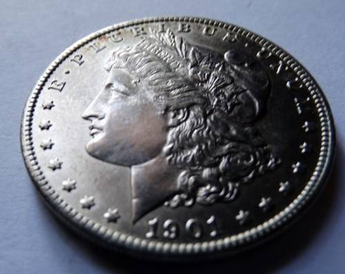 PUSA 1901 Unc Silver Dollar