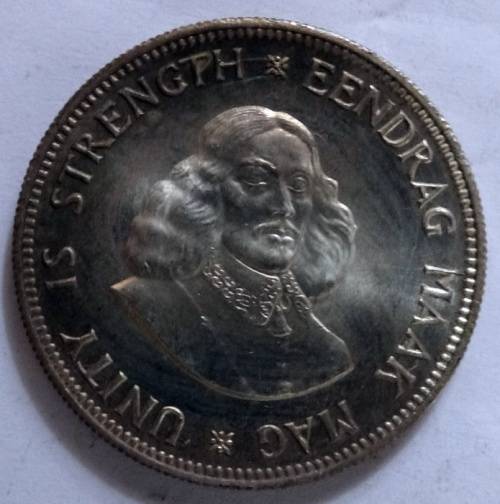 Brilliant Unc 1961 South African 20c