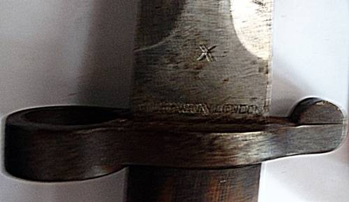 British 1881 Lee Metford Bayonet Wilkinson of London MKI 2nd Type