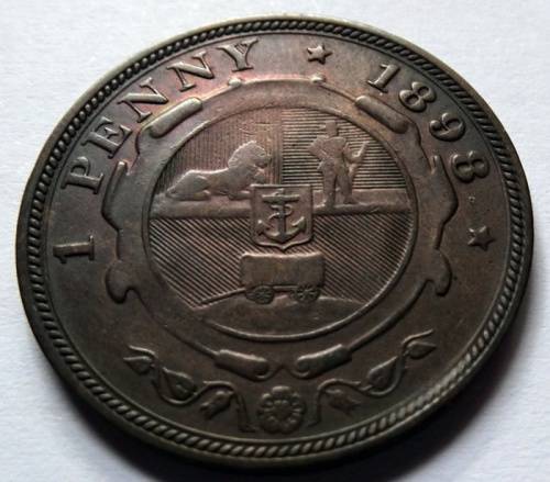 1898 South African Penny Last Year