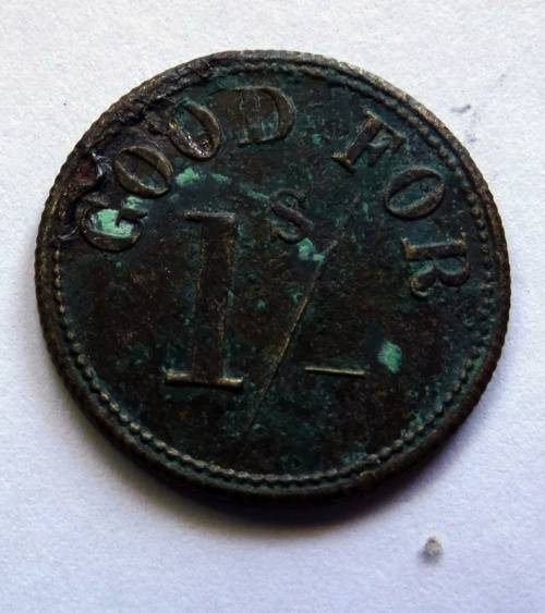 ## Scarce At The Hotel Kimberley Token ## 1 Shilling