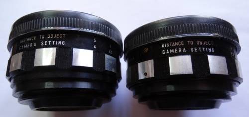 ## Various length Lenses ## 2 lenses and view finder