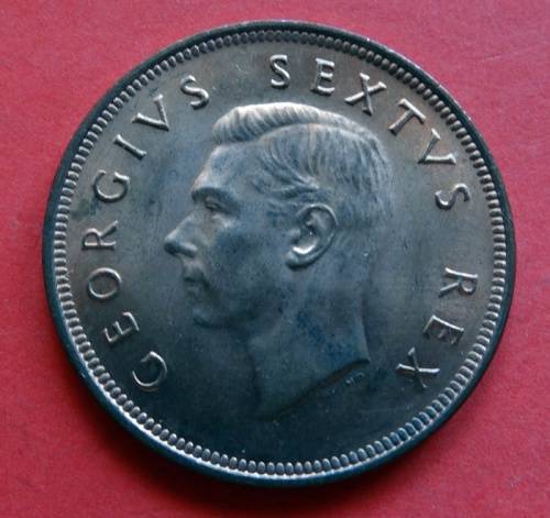 UNC 1952  South African Penny. Mintage: 12 673 815