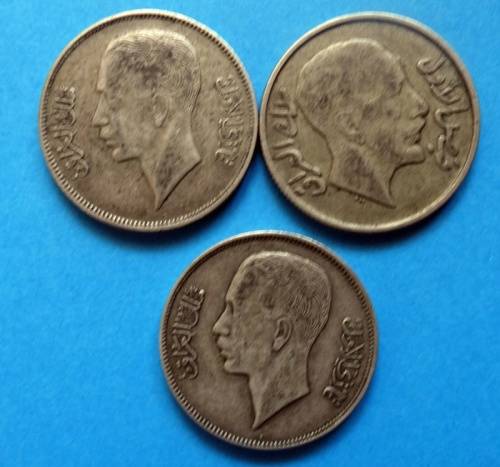 3 Iranian Silver Fills Coins