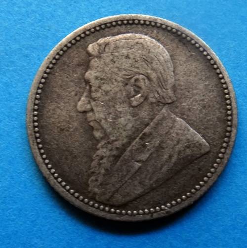 1895 ZAR Sixpence