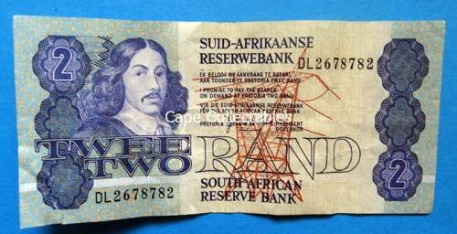 Gpc de Kock Two Rand Note