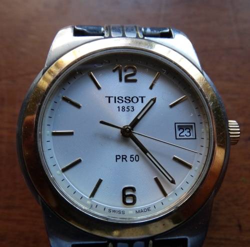 Tissot 1853 Pro 50 Date  Mens Wrist Watch