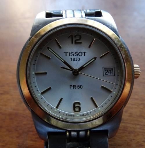 Tissot 1853 Pro 50 Date  Mens Wrist Watch