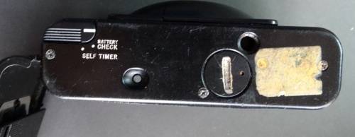 Olympas XA 2 camera. Untested but every thing in place and no acid damage