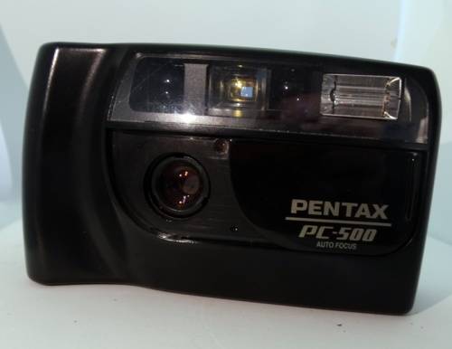 Pentax PC-500 Aotu Focus Camera. Working