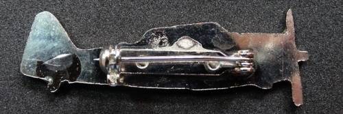 South African Airforce Harvard Airplane Pin