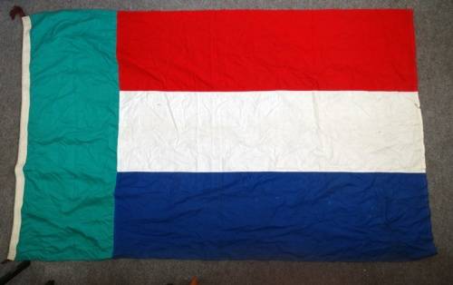 Used Vintage Transvaal 4 Kleur Vlag 135cm by 200cm