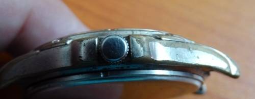 Pulsar Alarm Chronograph new battery, working. For spares or restoration