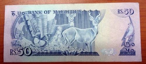 Mauritius 50 Rupee Banknote