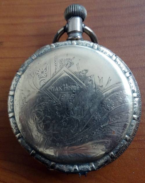 Elgin Pocket Watch Works .For Spares or Restoration