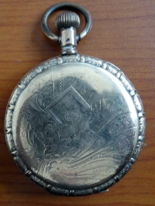 Elgin Pocket Watch Works .For Spares or Restoration