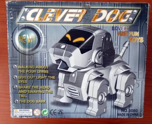 Clever Barking Dog. Batteries incl