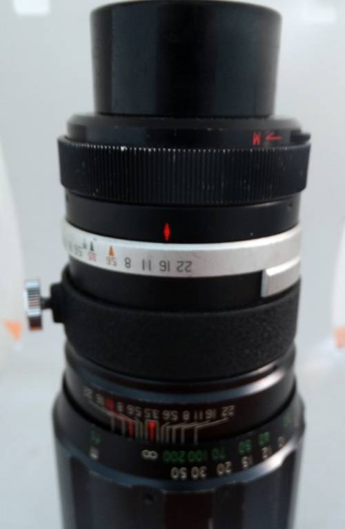Yasica J-R Slr 50 camera with 1-200mm Telescopic Lense