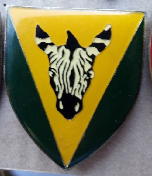 SADF Cape Regiment Flash. Pins intact (65)
