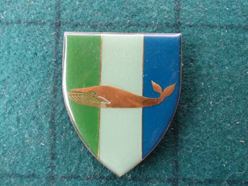 SADF Walvisbay Military Area Signal Unit Flashes. Pins Intact (43)