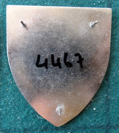 SADF SA Army Collogue Flash.  Pins Intact (33)