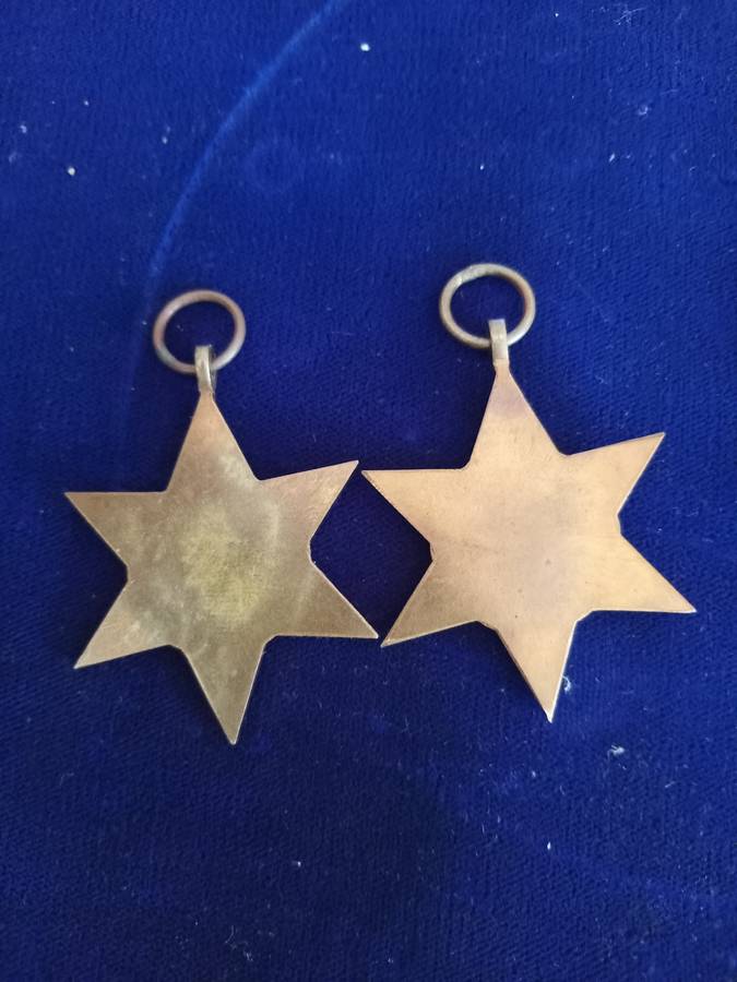 WW2 The France and Germany star and 1939 star