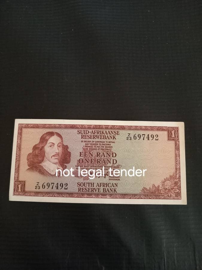 TW de Jongh 2nd Issue Replacement Banknote