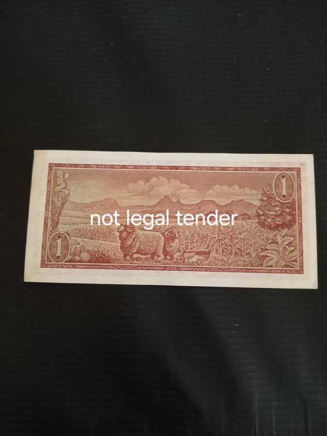 TW de Jongh 2nd Issue Replacement Banknote