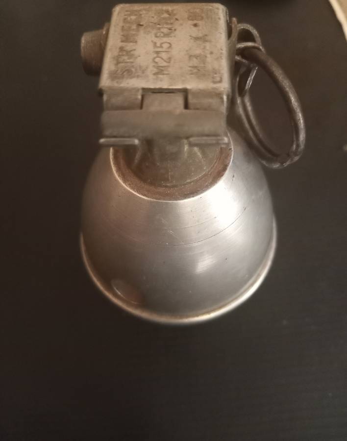 Suspected WW2 USA Deactivated Hand grinade M215 R1M2