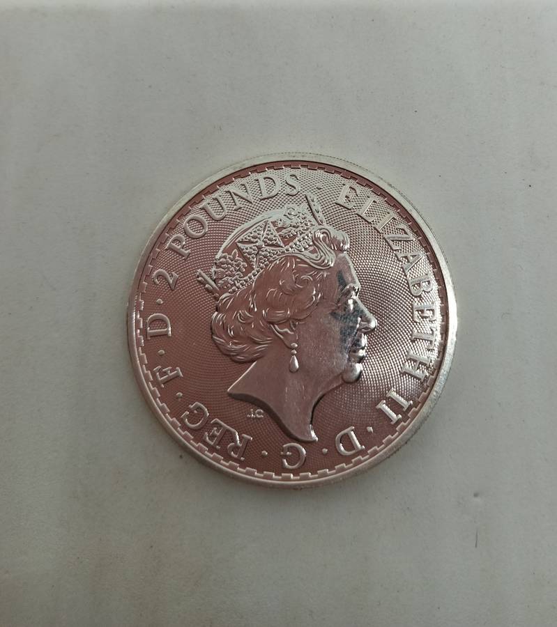Unc 2020 Britania Silver 1 Oz coin