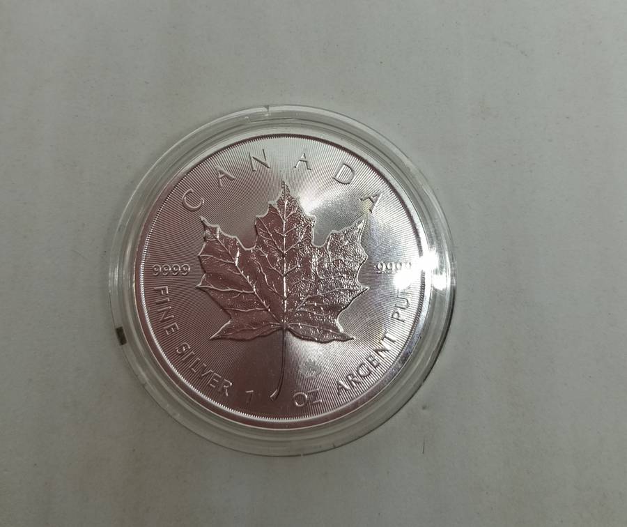 Proof Canada Maple Leaf Silver 1 Oz coin