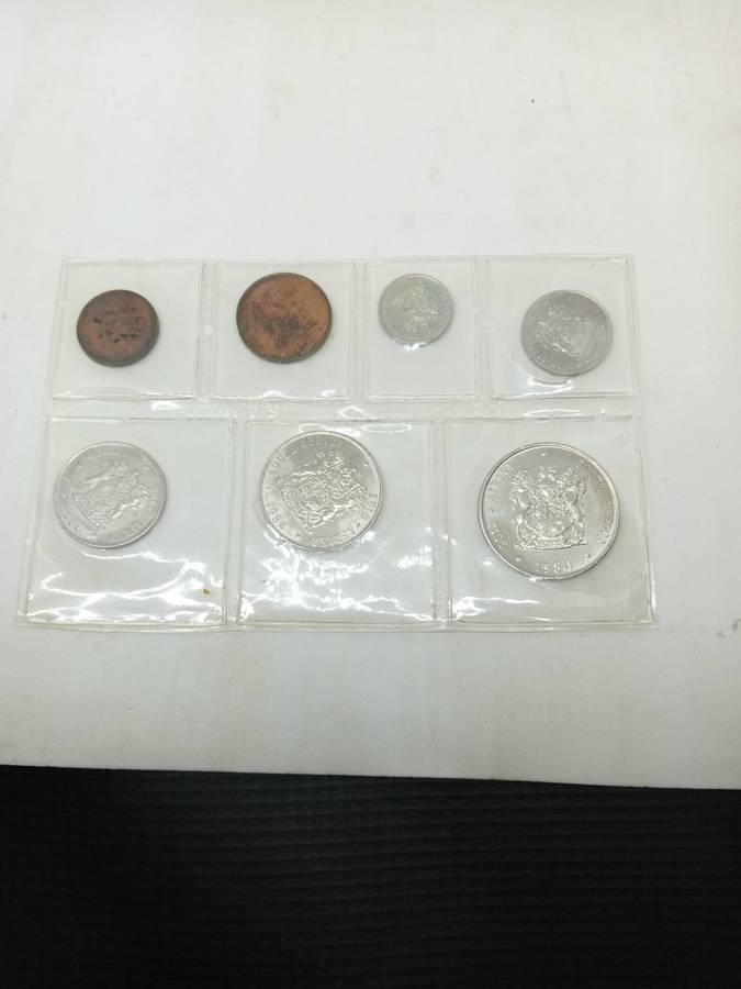 1984 South African Uncirculated Coin Set
