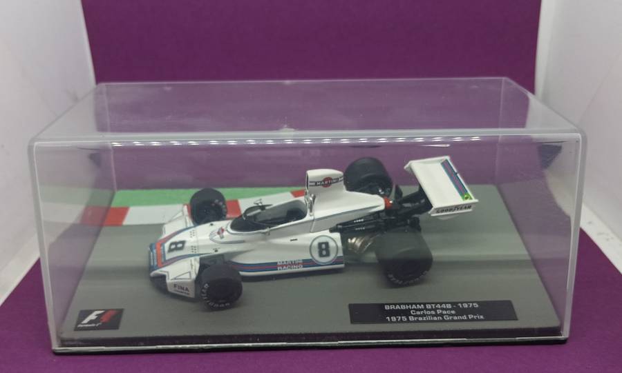 Brabham Bt44B  die-cast model car - 1975 - Carlos Pace- scale 1/43