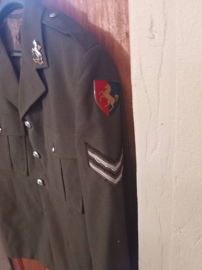 SADF TDK Tunic with Flashes and collar badges