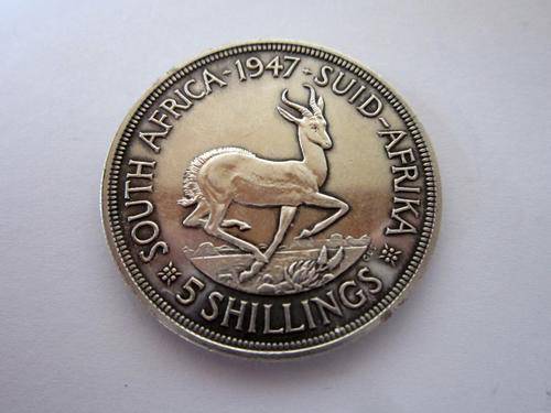 ## 1947 Sout African Union Impaired Proof Crown ## Value in Proof R950