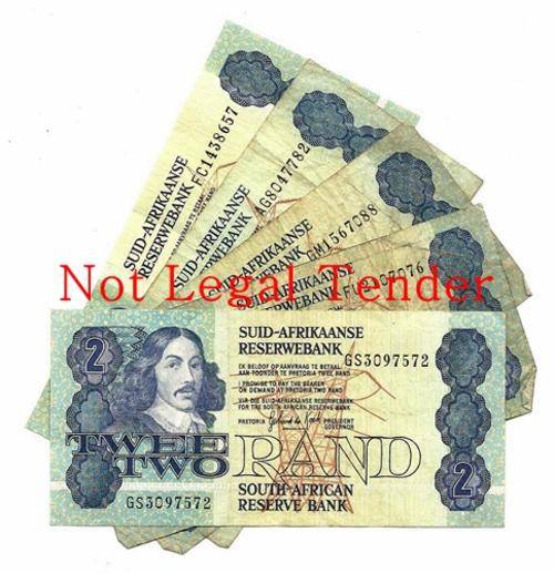 ## G.P.C. de Kock Various R2 Notes ** Bid per Note for the LOT ##