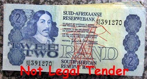 ## Collection of  VF-AU G.P.C. de Kock R2 Notes ** Bid per Note for the LOT##