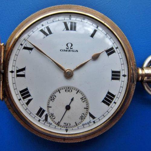 ## Omega Watch Company 15 Jewels Pocket Watch in Pristine and Working Condition ##