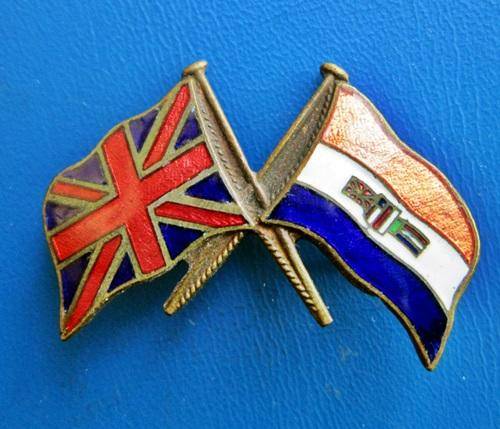 ## UK & SA Co Operation Flag Pin ##