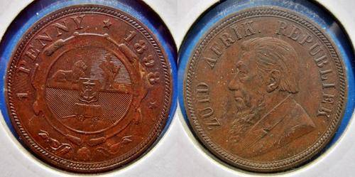 ## Beautiful 1898 ZAR Penny ##