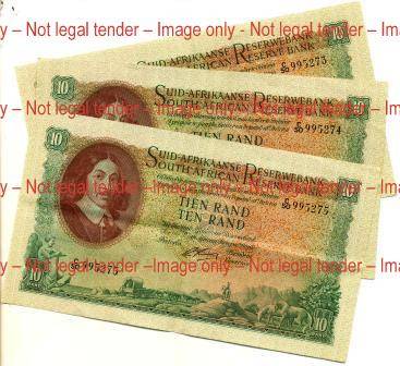 ## SA Tien Rand 995275-995273 G Rissik ##