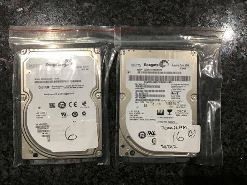 SEAGATE 500GB 2.5" SATA II 7200RPM HDD