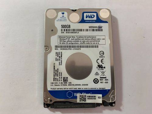 WD 500GB LAPTOP HDD