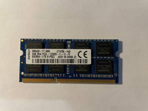 KINGSTON 8GB DDR3 LAPTOP MEMORY