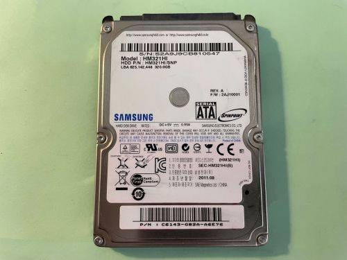 Samsung 320GB Laptop HDD