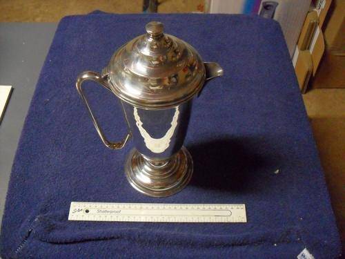 SILVER PLATED COFFEE POT