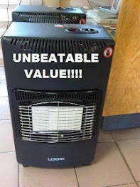 THREE PANEL GAS HEATER